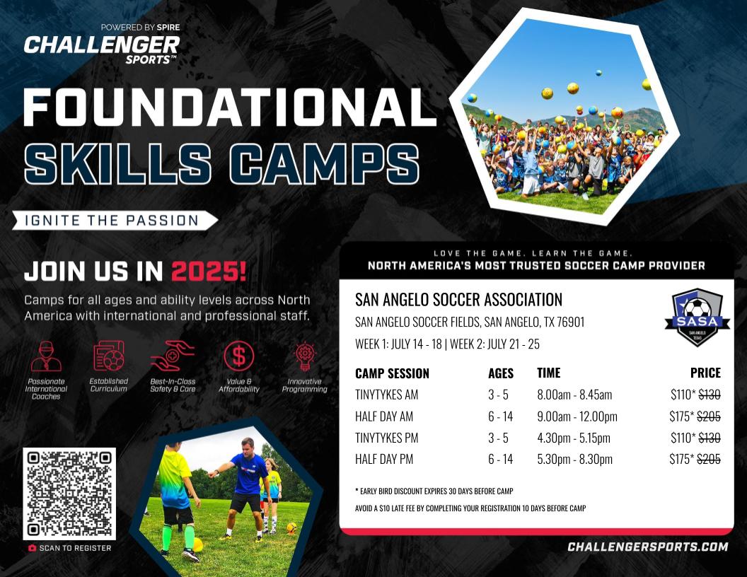 Challenger Camps Summer 2025 